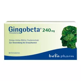 GINGOBETA 240 mg filmomhulde tabletten, 50 st