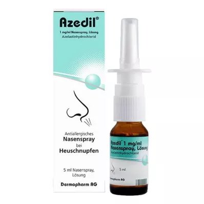 AZEDIL 1 mg/ml neusspray-oplossing, 5 ml AZEDIL 1 mg/ml neusspray-oplossing, 5 ml