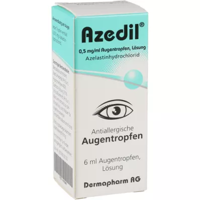 AZEDIL 0,5 mg/ml oogdruppeloplossing, 6 ml
