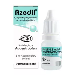 Azedil® met azelastine oogdruppels, 6 ml