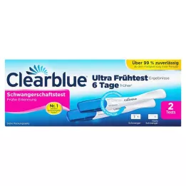 CLEARBLUE Zwangerschapstest vroege opsporing, 2 stuks