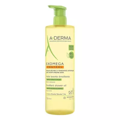 A-DERMA EXOMEGA CONTROL verzachtende doucheolie, 750 ml