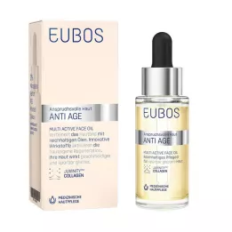 EUBOS ANTI-AGE Multi actieve gezichtsolie, 30 ml