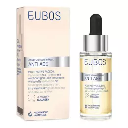 EUBOS ANTI-AGE Multi actieve gezichtsolie, 30 ml