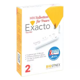 EXACTO HIV Zelftest voor paren, 1 stuk