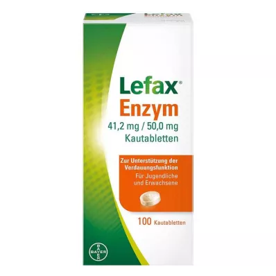 Lefax enzymkauwtabletten, 100 st Lefax enzymkauwtabletten, 100 st