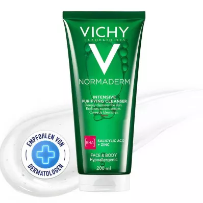 Vichy Normaderm intensieve reinigingsgel / R, 200 ml Vichy Normaderm intensieve reinigingsgel / R, 200 ml
