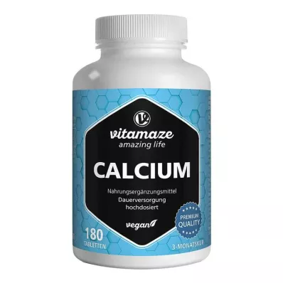 Calcium 400 mg veganistische tabletten, 180 st Calcium 400 mg veganistische tabletten, 180 st