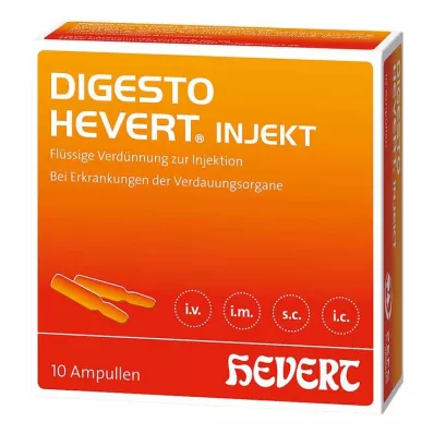 Digesto Hevert injectieampullen, 10x2 ml
