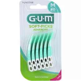 GUM Soft-Picks Advanced medium, 60 stuks