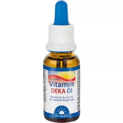 VITAMIN DEKA Olie Dr.Jacobsdruppels, 20 ml