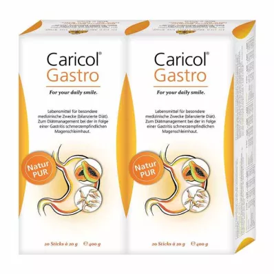 CARICOL Dubbelverpakking Gastro-zakje, 40X21 ml
