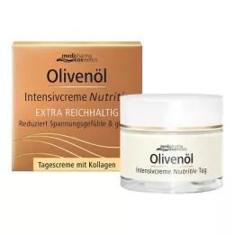 Intensief voedende dagcrème met olijfolie, 50 ml