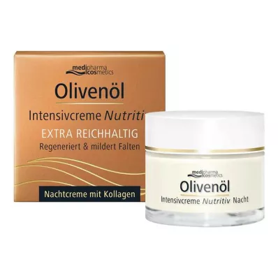 Olijfolie Intensieve Crème Voedende Nachtcrème, 50 ml Olijfolie Intensieve Crème Voedende Nachtcrème, 50 ml