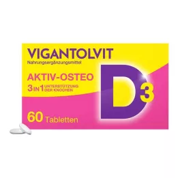 VIGANTOLVIT Vitamine D3 K2 Calcium Filmomhulde Tabletten, 60 Capsules