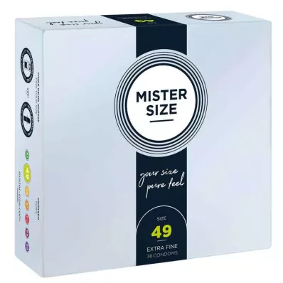 MISTER Condooms maat 49, 36 stuks MISTER Condooms maat 49, 36 stuks