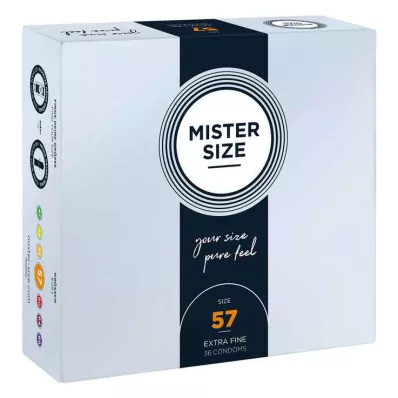MISTER Condooms maat 57, 36 stuks MISTER Condooms maat 57, 36 stuks