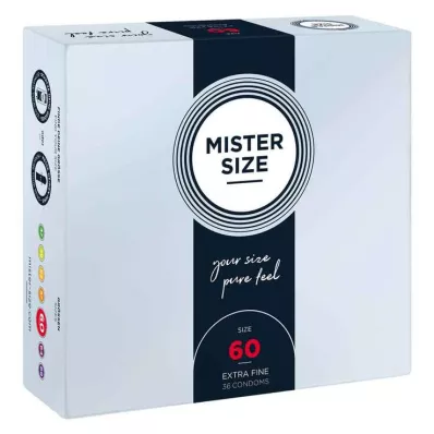 MISTER SIZE 60 condooms, 36 stuks