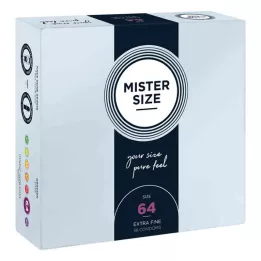 Mister maat 64 condooms (36 stuks)