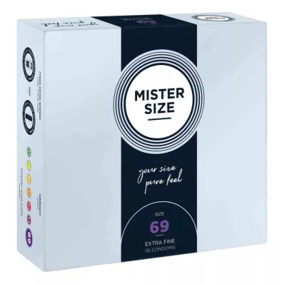 Mister maat 69 condooms (36 stuks) Mister maat 69 condooms (36 stuks)
