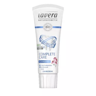 LAVERA Tandpasta Complete Care fluoridevrij, 75 ml