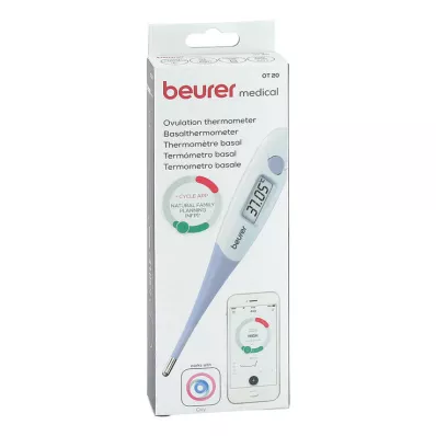 BEURER OT20 basale thermometer+cyclus app Ovy, 1 pc