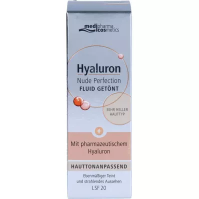 HYALURON NUDE Perfect.Fluid getinte s.hel HT LSF 20, 50 ml