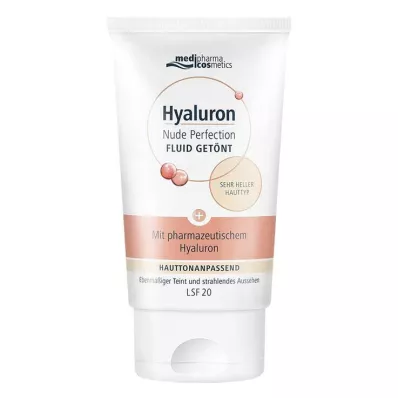 HYALURON NUDE Perfect.Fluid getinte s.hel HT LSF 20, 50 ml HYALURON NUDE Perfect.Fluid getinte s.hel HT LSF 20, 50 ml