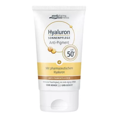 Hyaluronzuur gezicht anti-pigment & anti-age SPF50, 50 ml Hyaluronzuur gezicht anti-pigment & anti-age SPF50, 50 ml