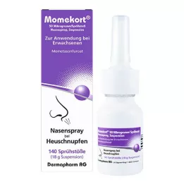MOMEKORT 50 μg/spray neusspray suspensie 140 Volwassenen, 18 g