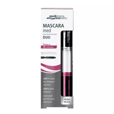 Mascara med Duo Primer & XL volume, 10 ml Mascara med Duo Primer & XL volume, 10 ml