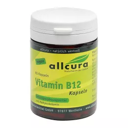 VITAMIN B12 CAPSULES, 60 st
