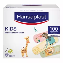 HANSAPLAST Kinderpleisterstrips Univeral, 100 stuks