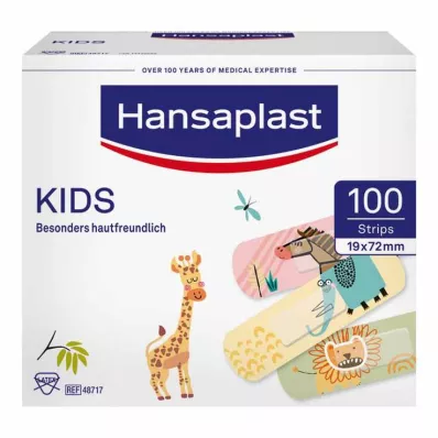HANSAPLAST Kinderpleisterstrips Univeral, 100 stuks