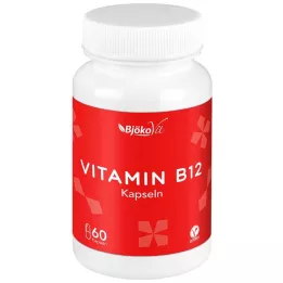 VITAMIN B12 VEGAN Capsules 1000 µg Methylcobalamine, 60 stuks