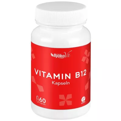 VITAMIN B12 VEGAN Capsules 1000 µg Methylcobalamine, 60 stuks