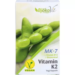 VITAMIN K2 MK7 volledig trans veganistische capsules, 60 stuks