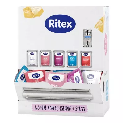 RITEX Grote verpakking condoomautomaten, 40 stuks