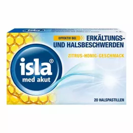 ISLA MED acute citrus-honing pastilles, 20 stuks