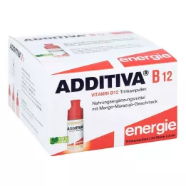 ADDITIVA Vitamine B12 Drink Ampullen, 30X8 ml