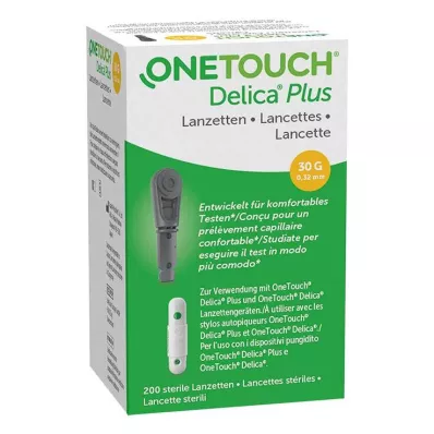 One Touch Delica Plus naaldlancetten, 200 stuks