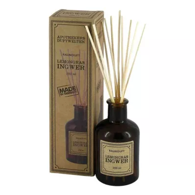 Kamergeur citroengras-gember, 200 ml Kamergeur citroengras-gember, 200 ml