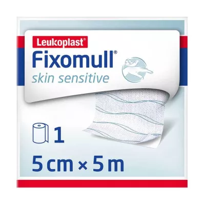FIXOMULL Huidgevoelig 5 cmx5 m, 1 st FIXOMULL Huidgevoelig 5 cmx5 m, 1 st