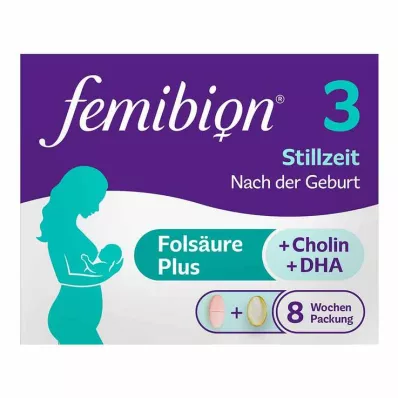 FEMIBION 3 Combinatiepakket borstvoeding, 2X56 stuks FEMIBION 3 Combinatiepakket borstvoeding, 2X56 stuks