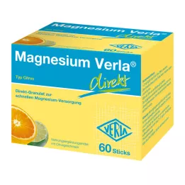 MAGNESIUM VERLA direct granulaat citrus, 60 stuks