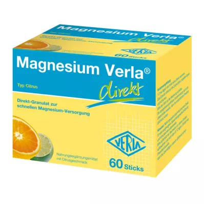 Magnesium Verla direct granulaat Citrus, 60 stuks Magnesium Verla direct granulaat Citrus, 60 stuks