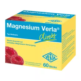 MAGNESIUM VERLA direct granulaat framboos, 60 stuks