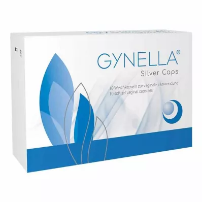 GYNELLA Silver Caps vaginale capsules, 10 stuks GYNELLA Silver Caps vaginale capsules, 10 stuks