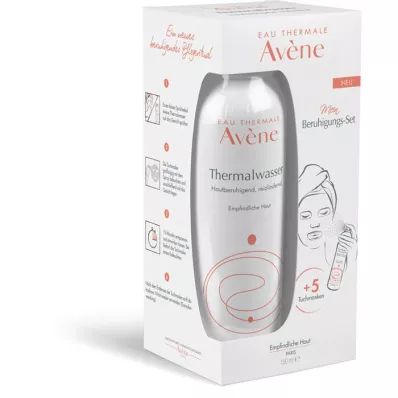 AVENE Waterthermespray 150ml+5 maskerdoekjes set, 1 p