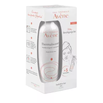 Avene thermische waterspray + set van 5 maskers (1 pak) Avene thermische waterspray + set van 5 maskers (1 pak)